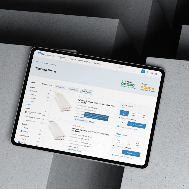 Filtru pasaulis Project